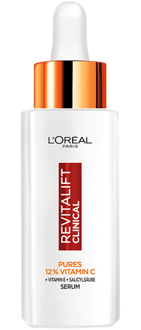 Frontalansicht des Revitalift Clincal Serums mit Vitamin C
