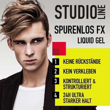 Studio Line Spurenlos FX Liquid Gel - Produkt-Highlights