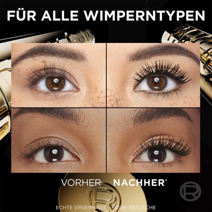 Volume Million Lashes Panorama Mascara Brown Vorher Nachher Vergleich
